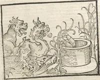 An illustration from Directorium humanae vite, alias Parabole antiquoru[m] sapientu[m] (1488)