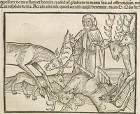An illustration from Directorium humanae vite, alias Parabole antiquoru[m] sapientu[m] (1488)