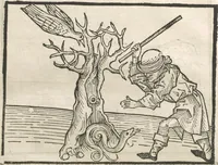 An illustration from Directorium humanae vite, alias Parabole antiquoru[m] sapientu[m] (1488)