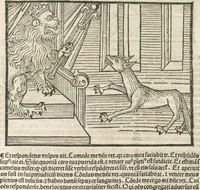 An illustration from Directorium humanae vite, alias Parabole antiquoru[m] sapientu[m] (1488)