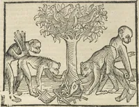 An illustration from Directorium humanae vite, alias Parabole antiquoru[m] sapientu[m] (1488)