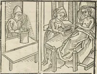 An illustration from Directorium humanae vite, alias Parabole antiquoru[m] sapientu[m] (1488)