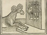 An illustration from Directorium humanae vite, alias Parabole antiquoru[m] sapientu[m] (1488)