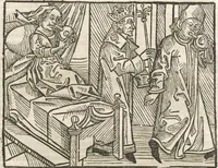 An illustration from Directorium humanae vite, alias Parabole antiquoru[m] sapientu[m] (1488)