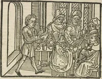 An illustration from Directorium humanae vite, alias Parabole antiquoru[m] sapientu[m] (1488)
