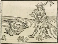 An illustration from Directorium humanae vite, alias Parabole antiquoru[m] sapientu[m] (1488)