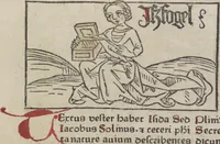 Picture 12 of 51 from De generatione Christi, sive Defensorium inviolatae castitatis B.V. Mariae (1476), leaf 27