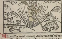 Picture 21 of 51 from De generatione Christi, sive Defensorium inviolatae castitatis B.V. Mariae (1476), leaf 36