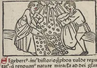 Picture 36 of 51 from De generatione Christi, sive Defensorium inviolatae castitatis B.V. Mariae (1476), leaf 52