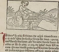 Picture 48 of 51 from De generatione Christi, sive Defensorium inviolatae castitatis B.V. Mariae (1476), leaf 67