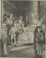 Picture 6 of 12 from Seconde suite d'estampes, pour servir à l'histoire des modes, et du costume en France, dans le XVIII siecle, année 1776 (1776), leaf 38