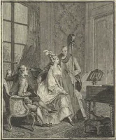 Picture 8 of 12 from Seconde suite d'estampes, pour servir à l'histoire des modes, et du costume en France, dans le XVIII siecle, année 1776 (1776), leaf 46