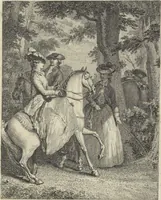 Picture 11 of 12 from Seconde suite d'estampes, pour servir à l'histoire des modes, et du costume en France, dans le XVIII siecle, année 1776 (1776), leaf 58