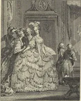 Picture 12 of 12 from Seconde suite d'estampes, pour servir à l'histoire des modes, et du costume en France, dans le XVIII siecle, année 1776 (1776), leaf 62