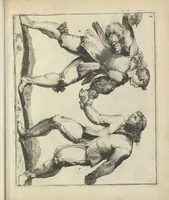 Picture 7 of 74 from Der Künstliche Ringer : oder dess Weyland Wolgeübeten und Berühmten Ring-Meisters Niclaus Petters Kurtze, jedoch Klare Unterweisung und Anleitung zu der Fürtrefflichen Ringe-Kunst: Daraus zulehrnen, evie man sich bey allerhand vorfallenden Schlägereyen fürsichtig beschützen, alle unredliche Anfälle ... abkehren, und seinem bosshafften Ansprenger Kunstgeschicklich begegnen könne (1674), leaf 36
