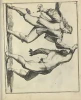 Picture 8 of 74 from Der Künstliche Ringer : oder dess Weyland Wolgeübeten und Berühmten Ring-Meisters Niclaus Petters Kurtze, jedoch Klare Unterweisung und Anleitung zu der Fürtrefflichen Ringe-Kunst: Daraus zulehrnen, evie man sich bey allerhand vorfallenden Schlägereyen fürsichtig beschützen, alle unredliche Anfälle ... abkehren, und seinem bosshafften Ansprenger Kunstgeschicklich begegnen könne (1674), leaf 38