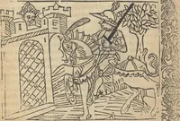 Picture 3 of 21 from Le roman de Fierabras (1489), leaf 34