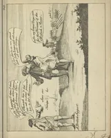 Picture 59 of 67 from England's remembrancer: or, A humorous, sarcastical, and political collection of characters and caricaturas : containing, an account of men famous and infamous... in short, of every thing that engaged the public attention during 1756 and 1757. In copper-plates. To which is prefixed, a key, explanatory of the nature and design of each, by the great masters themselves (1758), leaf 162