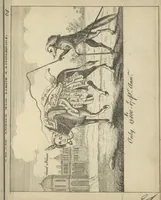 Picture 62 of 67 from England's remembrancer: or, A humorous, sarcastical, and political collection of characters and caricaturas : containing, an account of men famous and infamous... in short, of every thing that engaged the public attention during 1756 and 1757. In copper-plates. To which is prefixed, a key, explanatory of the nature and design of each, by the great masters themselves (1758), leaf 168