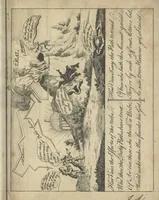 An illustration from England's remembrancer: or, A humorous, sarcastical, and political collection of characters and caricaturas : containing, an account of men famous and infamous... in short, of every thing that engaged the public attention during 1756 and 1757. In copper-plates. To which is prefixed, a key, explanatory of the nature and design of each, by the great masters themselves (1758)