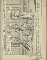 Picture 4 of 67 from England's remembrancer: or, A humorous, sarcastical, and political collection of characters and caricaturas : containing, an account of men famous and infamous... in short, of every thing that engaged the public attention during 1756 and 1757. In copper-plates. To which is prefixed, a key, explanatory of the nature and design of each, by the great masters themselves (1758), leaf 38