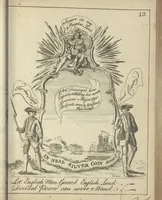 Picture 13 of 67 from England's remembrancer: or, A humorous, sarcastical, and political collection of characters and caricaturas : containing, an account of men famous and infamous... in short, of every thing that engaged the public attention during 1756 and 1757. In copper-plates. To which is prefixed, a key, explanatory of the nature and design of each, by the great masters themselves (1758), leaf 58