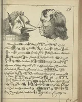 An illustration from England's remembrancer: or, A humorous, sarcastical, and political collection of characters and caricaturas : containing, an account of men famous and infamous... in short, of every thing that engaged the public attention during 1756 and 1757. In copper-plates. To which is prefixed, a key, explanatory of the nature and design of each, by the great masters themselves (1758)