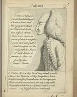 Picture 18 of 67 from England's remembrancer: or, A humorous, sarcastical, and political collection of characters and caricaturas : containing, an account of men famous and infamous... in short, of every thing that engaged the public attention during 1756 and 1757. In copper-plates. To which is prefixed, a key, explanatory of the nature and design of each, by the great masters themselves (1758), leaf 68