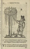 Picture 30 of 49 from A rich cabinet, with variety of inventions: unlock'd and open'd, for the recreation of ingenious spirits ... being receipts and conceits of several natures ... As also variety of recreative fire-works ... Whereunto is added divers experiments in drawing, painting, arithmetick, geometry, astronomy, and other parts of the mathematicks. Likewise directions for ringing the most usual peals (1677), leaf 120