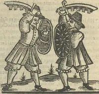 An illustration from A rich cabinet, with variety of inventions: unlock'd and open'd, for the recreation of ingenious spirits ... being receipts and conceits of several natures ... As also variety of recreative fire-works ... Whereunto is added divers experiments in drawing, painting, arithmetick, geometry, astronomy, and other parts of the mathematicks. Likewise directions for ringing the most usual peals (1677)