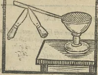 An illustration from A rich cabinet, with variety of inventions: unlock'd and open'd, for the recreation of ingenious spirits ... being receipts and conceits of several natures ... As also variety of recreative fire-works ... Whereunto is added divers experiments in drawing, painting, arithmetick, geometry, astronomy, and other parts of the mathematicks. Likewise directions for ringing the most usual peals (1677)