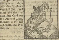 Picture 11 of 49 from A rich cabinet, with variety of inventions: unlock'd and open'd, for the recreation of ingenious spirits ... being receipts and conceits of several natures ... As also variety of recreative fire-works ... Whereunto is added divers experiments in drawing, painting, arithmetick, geometry, astronomy, and other parts of the mathematicks. Likewise directions for ringing the most usual peals (1677), leaf 52