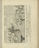 Picture 49 of 109 from A political and satirical history of the years 1756, 1757, 1758, 1759, 1760, 1761, and 1762. : In a series of 112 humourous and entertaining prints. Contraining all the most remarkable transactions, characters and caricatures of those memorable years. To which is annexed, an explanatory account or key to every print (1762), leaf 128