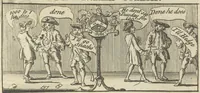 Picture 54 of 109 from A political and satirical history of the years 1756, 1757, 1758, 1759, 1760, 1761, and 1762. : In a series of 112 humourous and entertaining prints. Contraining all the most remarkable transactions, characters and caricatures of those memorable years. To which is annexed, an explanatory account or key to every print (1762), leaf 140