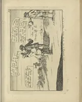 An illustration from A political and satirical history of the years 1756, 1757, 1758, 1759, 1760, 1761, and 1762. : In a series of 112 humourous and entertaining prints. Contraining all the most remarkable transactions, characters and caricatures of those memorable years. To which is annexed, an explanatory account or key to every print (1762)