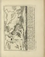 An illustration from A political and satirical history of the years 1756, 1757, 1758, 1759, 1760, 1761, and 1762. : In a series of 112 humourous and entertaining prints. Contraining all the most remarkable transactions, characters and caricatures of those memorable years. To which is annexed, an explanatory account or key to every print (1762)