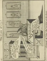Picture 76 of 109 from A political and satirical history of the years 1756, 1757, 1758, 1759, 1760, 1761, and 1762. : In a series of 112 humourous and entertaining prints. Contraining all the most remarkable transactions, characters and caricatures of those memorable years. To which is annexed, an explanatory account or key to every print (1762), leaf 184