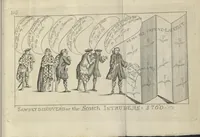 Picture 101 of 109 from A political and satirical history of the years 1756, 1757, 1758, 1759, 1760, 1761, and 1762. : In a series of 112 humourous and entertaining prints. Contraining all the most remarkable transactions, characters and caricatures of those memorable years. To which is annexed, an explanatory account or key to every print (1762), leaf 235