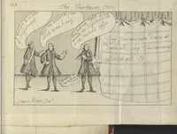 Picture 103 of 109 from A political and satirical history of the years 1756, 1757, 1758, 1759, 1760, 1761, and 1762. : In a series of 112 humourous and entertaining prints. Contraining all the most remarkable transactions, characters and caricatures of those memorable years. To which is annexed, an explanatory account or key to every print (1762), leaf 239