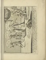 An illustration from A political and satirical history of the years 1756, 1757, 1758, 1759, 1760, 1761, and 1762. : In a series of 112 humourous and entertaining prints. Contraining all the most remarkable transactions, characters and caricatures of those memorable years. To which is annexed, an explanatory account or key to every print (1762)