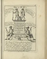 Picture 10 of 109 from A political and satirical history of the years 1756, 1757, 1758, 1759, 1760, 1761, and 1762. : In a series of 112 humourous and entertaining prints. Contraining all the most remarkable transactions, characters and caricatures of those memorable years. To which is annexed, an explanatory account or key to every print (1762), leaf 46