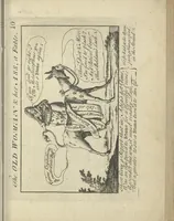 Picture 11 of 109 from A political and satirical history of the years 1756, 1757, 1758, 1759, 1760, 1761, and 1762. : In a series of 112 humourous and entertaining prints. Contraining all the most remarkable transactions, characters and caricatures of those memorable years. To which is annexed, an explanatory account or key to every print (1762), leaf 48
