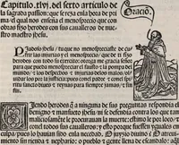 An illustration from Thesoro dela Passion sacratissima de Nuestro Redemptor (1494)