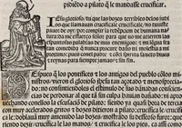 An illustration from Thesoro dela Passion sacratissima de Nuestro Redemptor (1494)