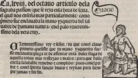 An illustration from Thesoro dela Passion sacratissima de Nuestro Redemptor (1494)