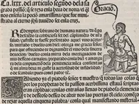 An illustration from Thesoro dela Passion sacratissima de Nuestro Redemptor (1494)