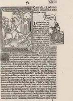 An illustration from Thesoro dela Passion sacratissima de Nuestro Redemptor (1494)