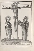 An illustration from Thesoro dela Passion sacratissima de Nuestro Redemptor (1494)