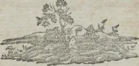 An illustration from Dli︠a︡ maloli︠e︡tnikh di︠e︡teĭ nachinai︠u︡shchikh obuchatʹsi︠a︡ rossīĭskomu chtenīi︠u︡ Azbuka, ili, pervonachalʹnyĭ urok, rukovodstvui︠u︡shchīĭ ikh legchaĭshim sposobom k chtenīi︠u︡ knig (1813)