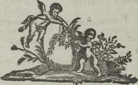 An illustration from Dli︠a︡ maloli︠e︡tnikh di︠e︡teĭ nachinai︠u︡shchikh obuchatʹsi︠a︡ rossīĭskomu chtenīi︠u︡ Azbuka, ili, pervonachalʹnyĭ urok, rukovodstvui︠u︡shchīĭ ikh legchaĭshim sposobom k chtenīi︠u︡ knig (1813)